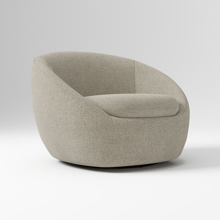Cozy Swivel Chair | West Elm (US)