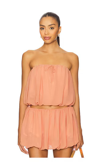 Nina Top in Burnt Orange | Revolve Clothing (Global)