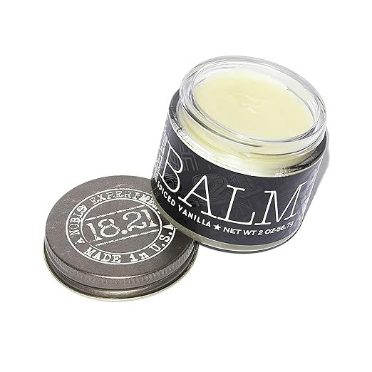 18.21 Man Made Beard Balm for Men, Spiced Vanilla, 2 fl. oz - Premium Grooming Cream with Low Shi... | Amazon (US)