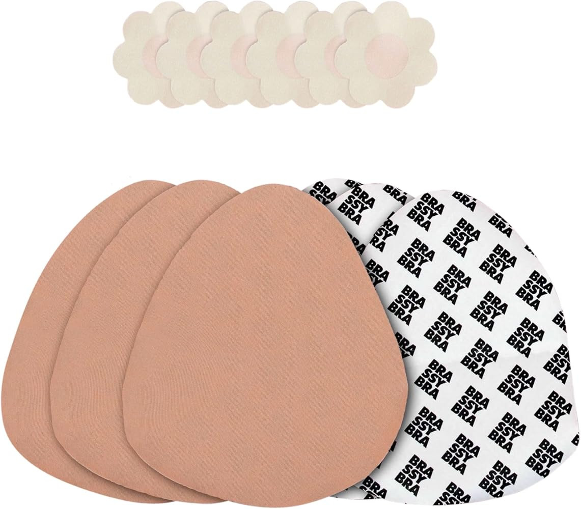 brassybra Strapless Boob Tape for A-G Cups, Strong Breast Lift Tape | Amazon (US)