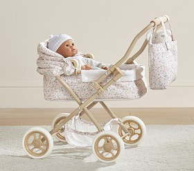 Winter Filagree Doll Pram Stroller | Pottery Barn Kids