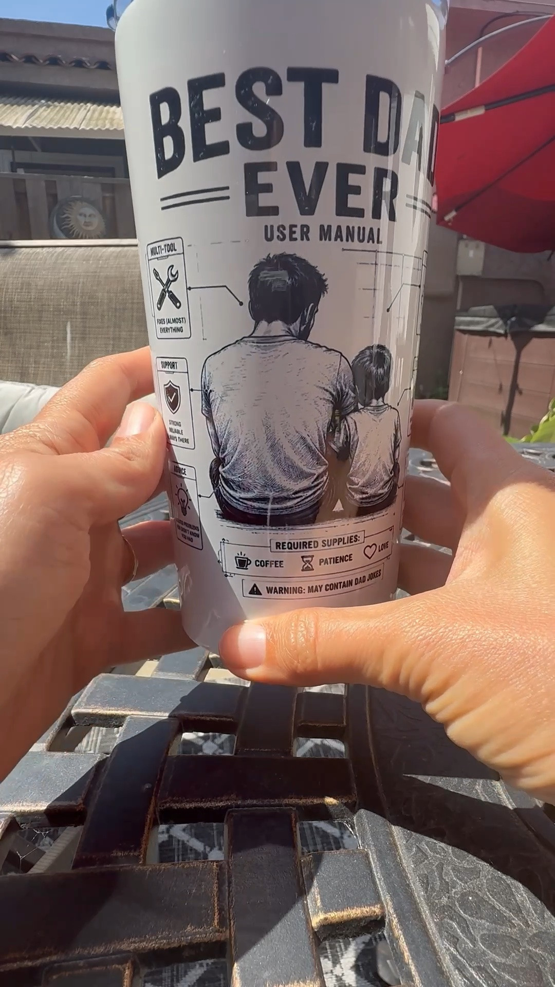 One of the cutest gifts for Dad I’ve seen.
This insulated tumbler keeps drinks hot or cold and the “Best Dad Ever” design makes it feel extra special. Perfect for morning coffee, road trips, work, or everyday use. A practical gift that he’ll actually use every day. 🤍

#dadgift #giftfordad #tumbler #coffeelover

#LTKgiftguide #LTKfamily #LTKmens
