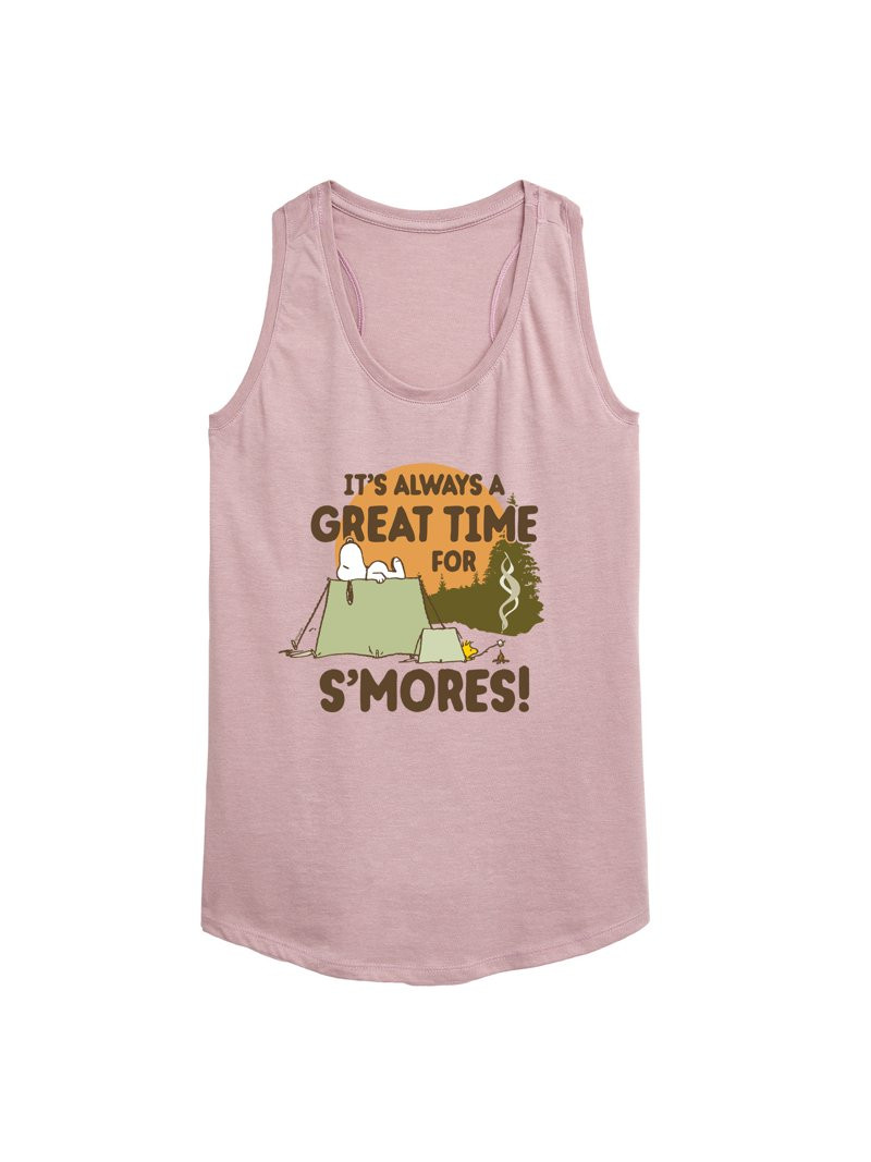 Peanuts - It's Always a Great Time For Smores - Women's Racerback Tank Top | Walmart (US)