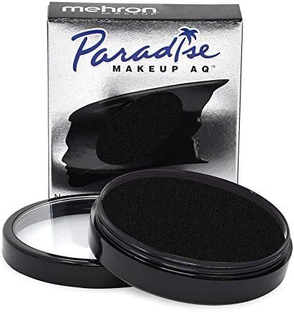 Mehron Makeup Paradise Makeup AQ Face & Body Paint (1.4 oz) (Black) | Amazon (US)
