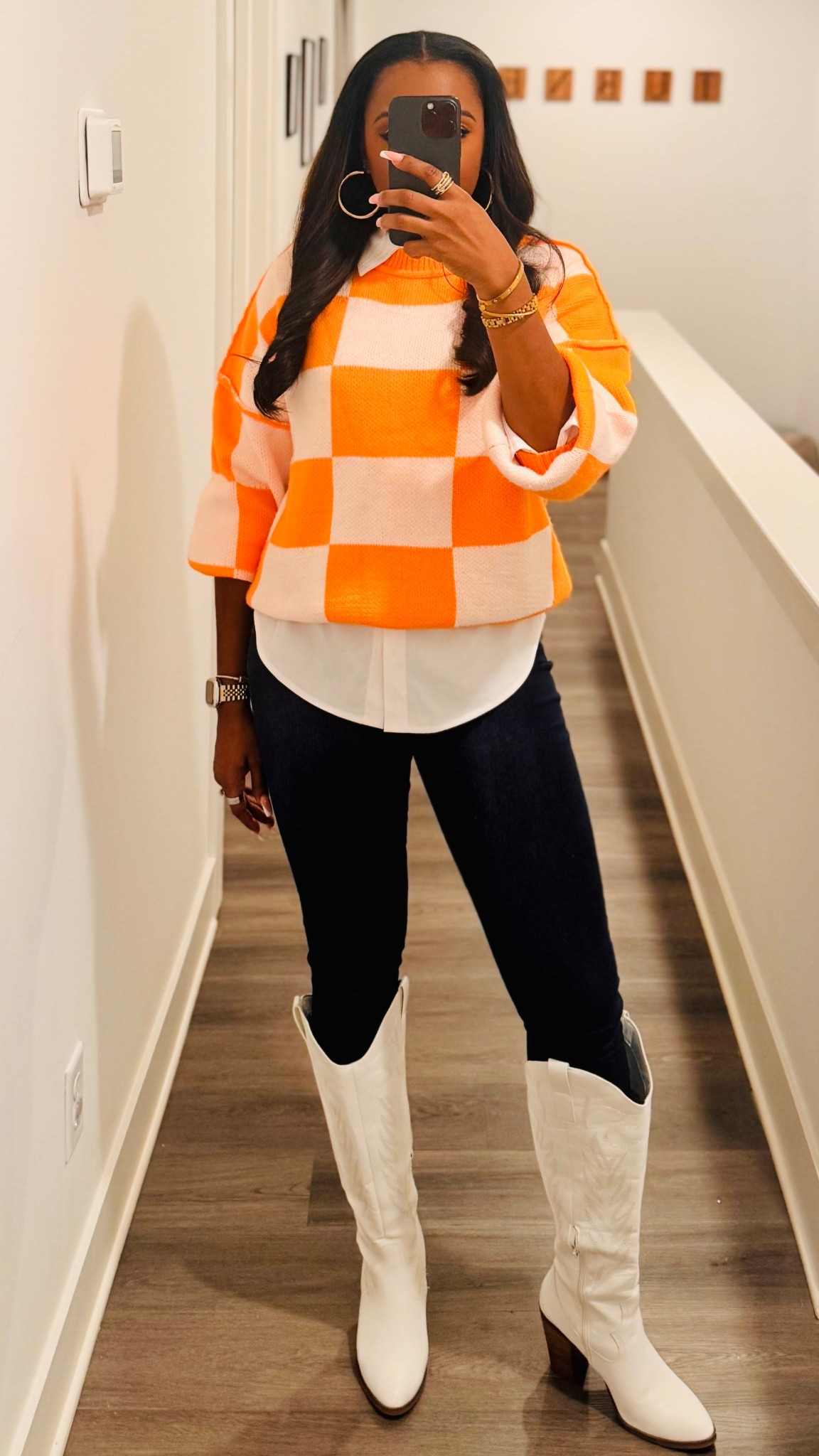 GAMEDAY OUTFIT 🧡

#LTKBeauty #LTKootd #LTKStyleTip
