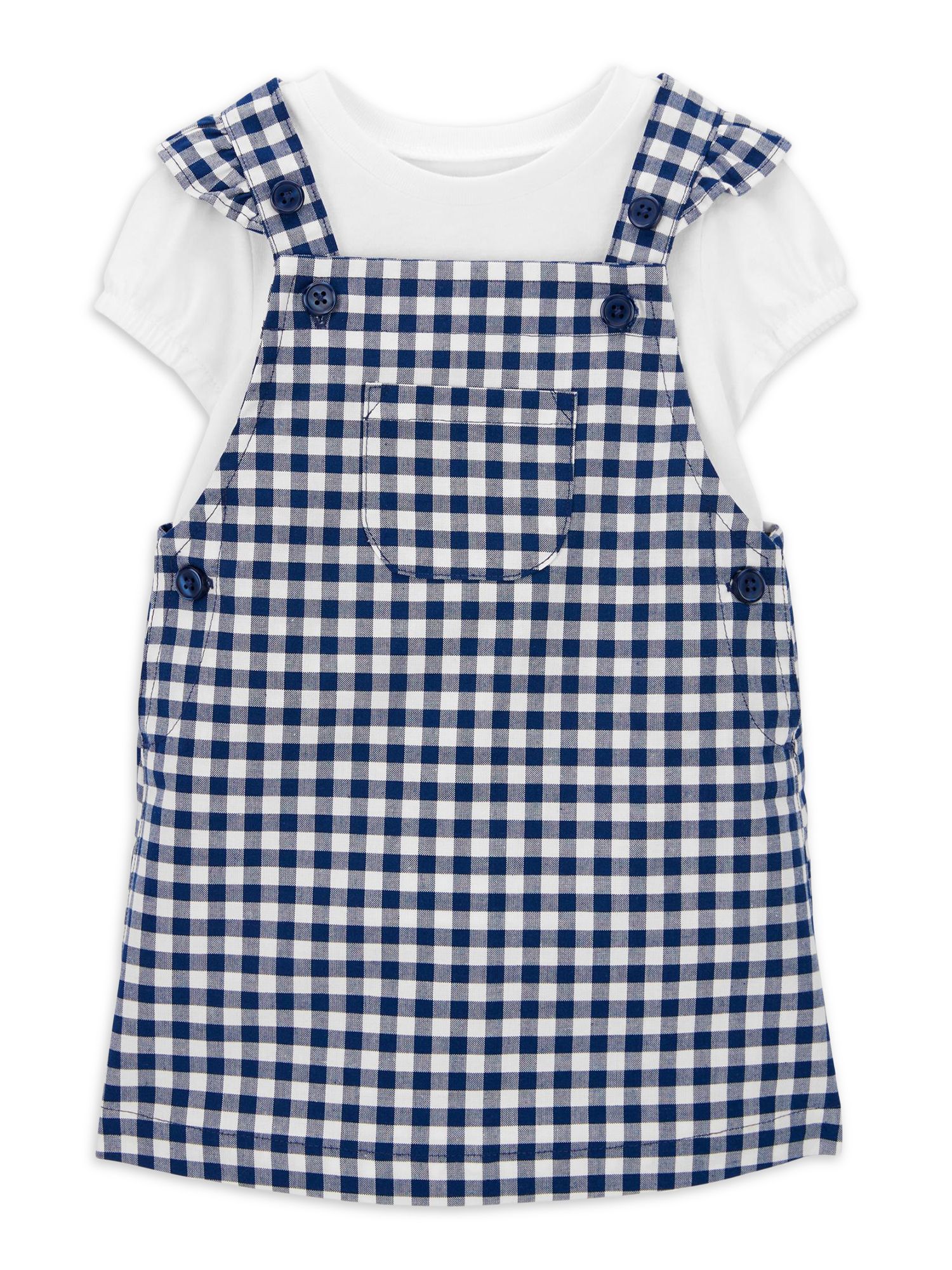 Carter's Child of Mine Baby Girl Dress Set, Sizes 0/3-24 Months | Walmart (US)