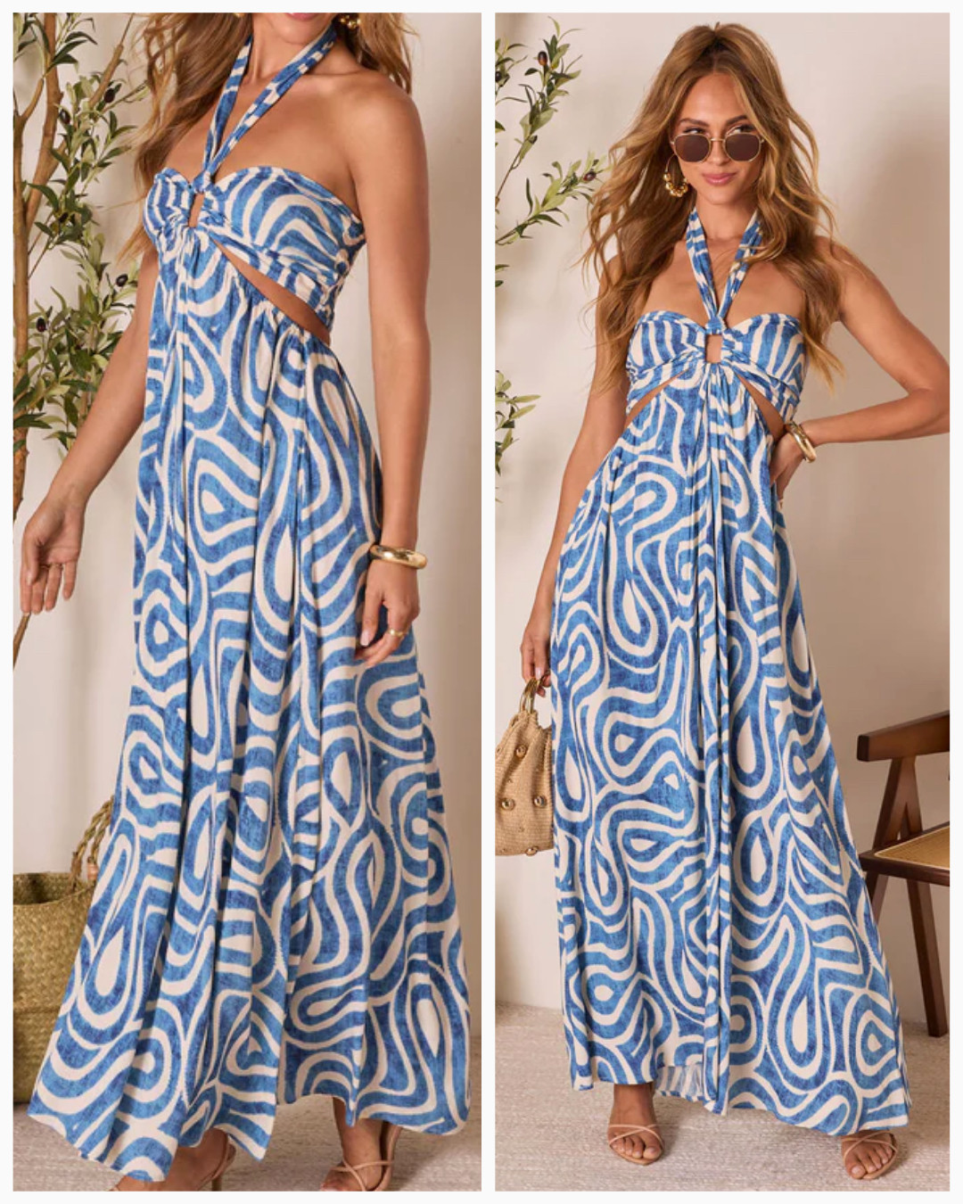 new summer dress from VICI COLLECTION --- Halter Maxi Dress
--- summer dress.night date outfit - spring outfit. vacation outfits. travel outfit. fashion favorites. going out top. // #LTKtravel #LTKstyletip #LTKsummer #LTKspring 

 