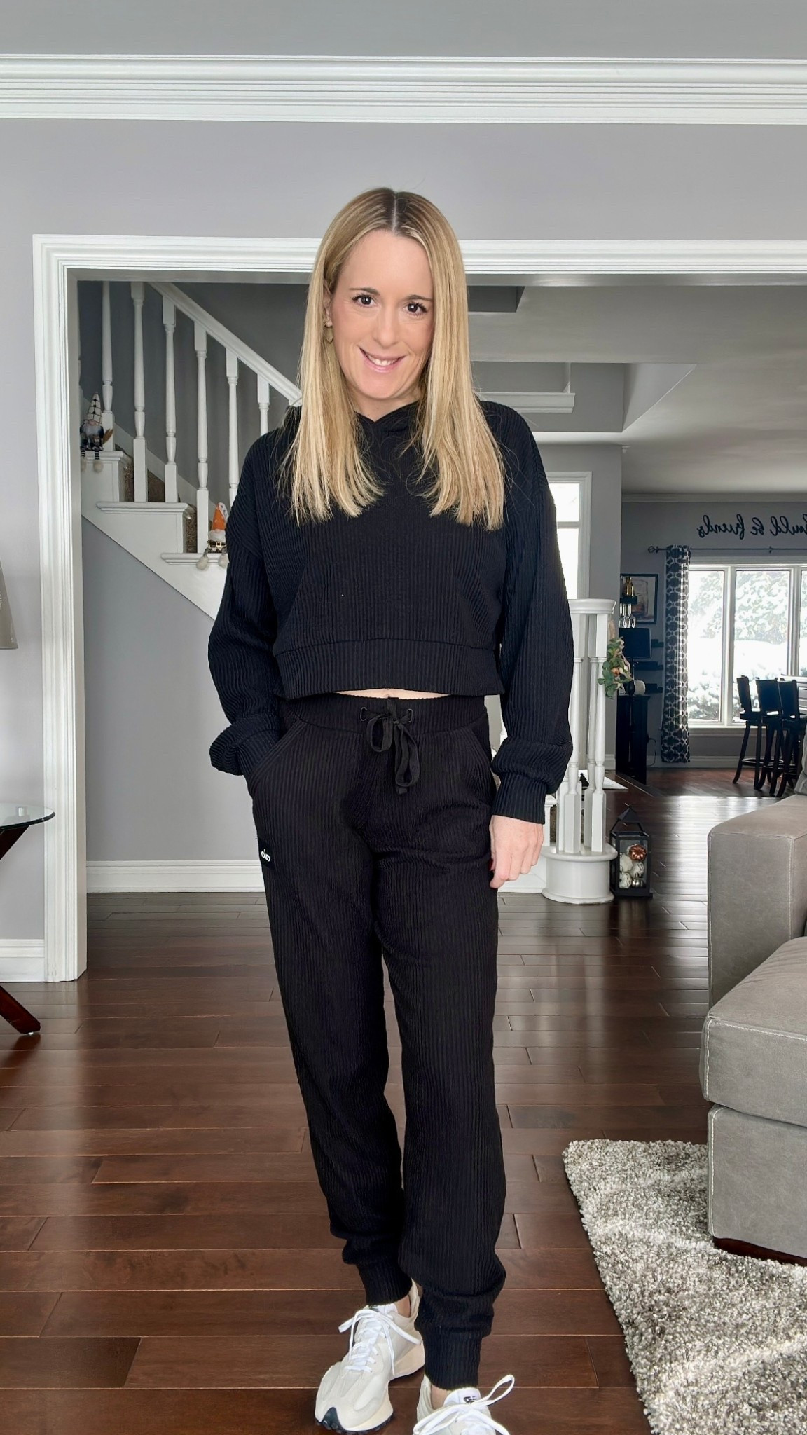 My favorite set that I own multiples of is 30% off!  The hoodie and sweatpants come in different colors and are great to mix and match. I’m wearing an xs in the hoodie and xxs in the pants. 

Alo // hoodie and joggers // athleisure // comfy outfit // cool mom style // cozy outfitt

#LTKSaleAlert #LTKCyberWeek #LTKootd