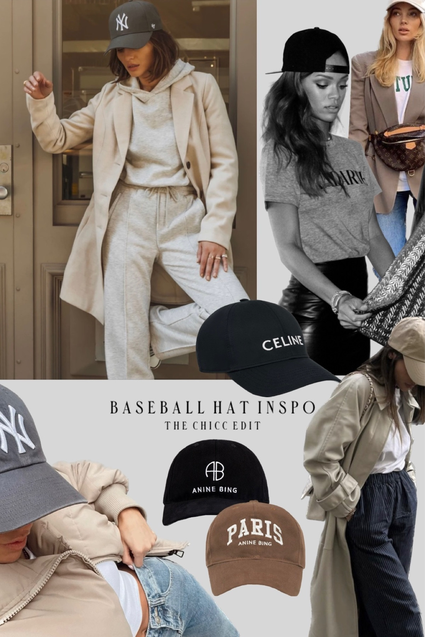 𝐵𝒶𝓈𝑒𝒷𝒶𝓁𝓁 𝒽𝒶𝓉 𝒾𝓃𝓈𝓅𝑜

#baseball #hat #cap #athleisure #style Anine bing, baseball cap, baseball hat, sports, game, chic, Paris, New York, LA, London, Celine, Mother’s Day gift idea, Amazon finds, Abercrombie and fitch, urban outfitters 

#LTKstyletip #LTKunder100 #LTKFind