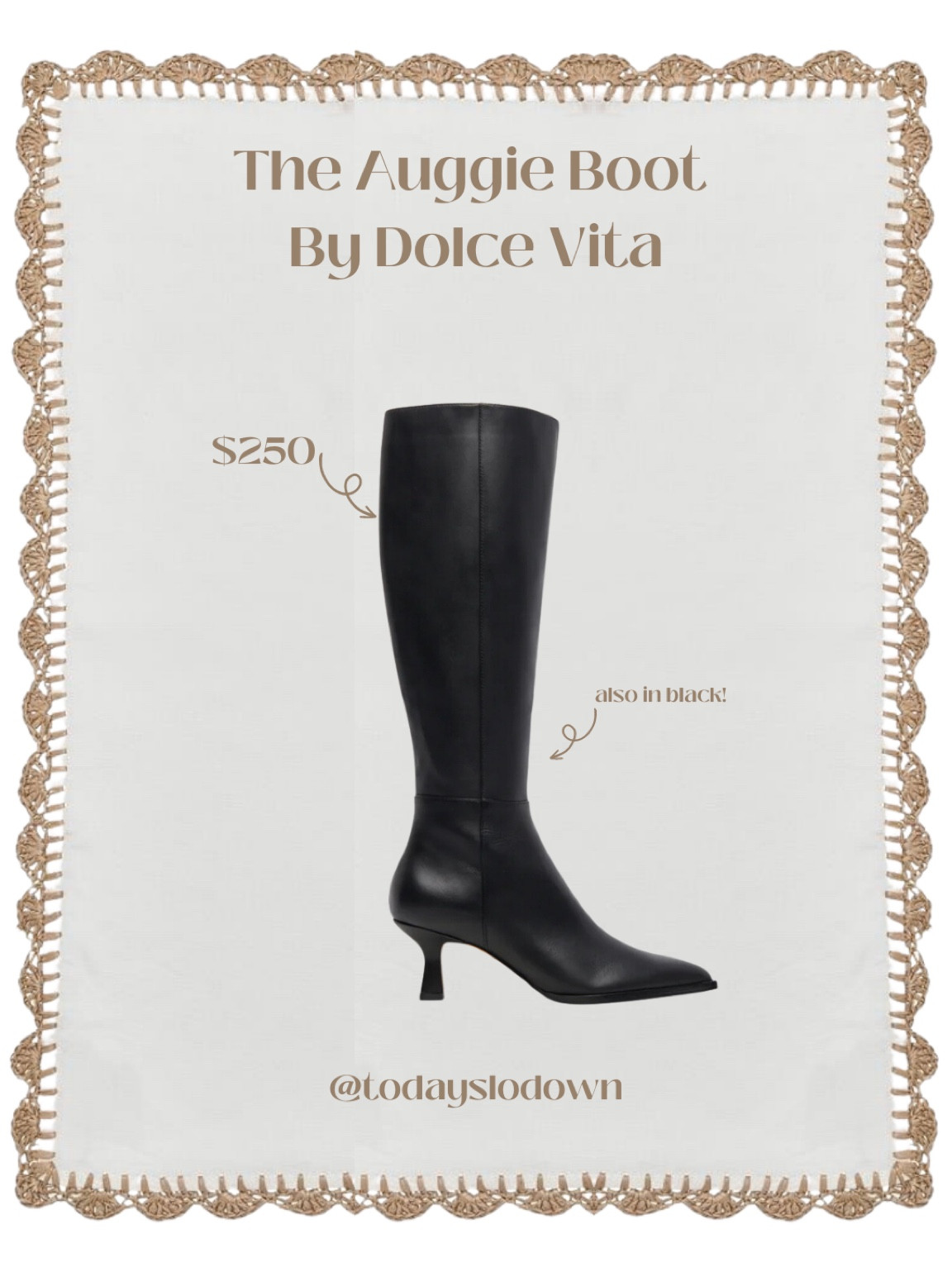The best Fall boot in black!!! I love the Auggie boot by Dolce Vita is my favorite everrrr! 
#fallboots #fallfashion #auggieboot #blackboots #fallsale #winterfashion 



#LTKSeasonal #LTKBacktoSchool #LTKFind