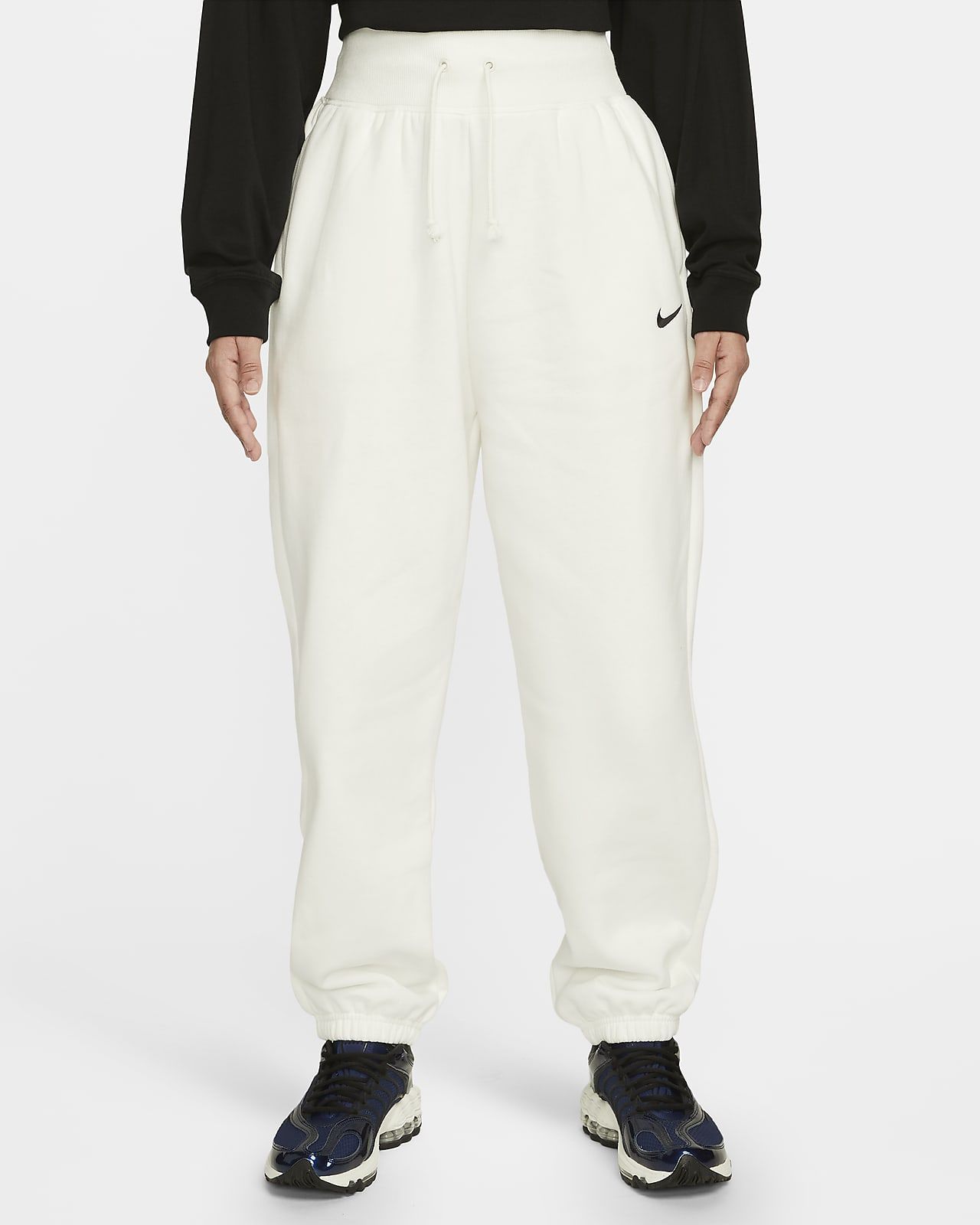 Women's High-Waisted Oversized Tracksuit Bottoms | Nike (CA)