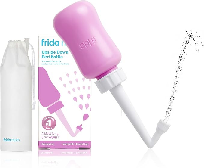 Frida Upside Down Peri Bottle for Postpartum Care, Portable Bidet | Amazon (US)