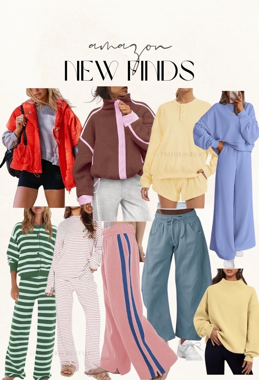 Amazon new finds 🙌🏻🙌🏻

Leisure wear, activewear, loungewear, jackets, spring, spring jackets, spring pullovers, spring sets, sweatpants, joggers


#LTKootd #LTKSeasonal #LTKTravel

#LTKActive #LTKSeasonal #LTKdayinmylife