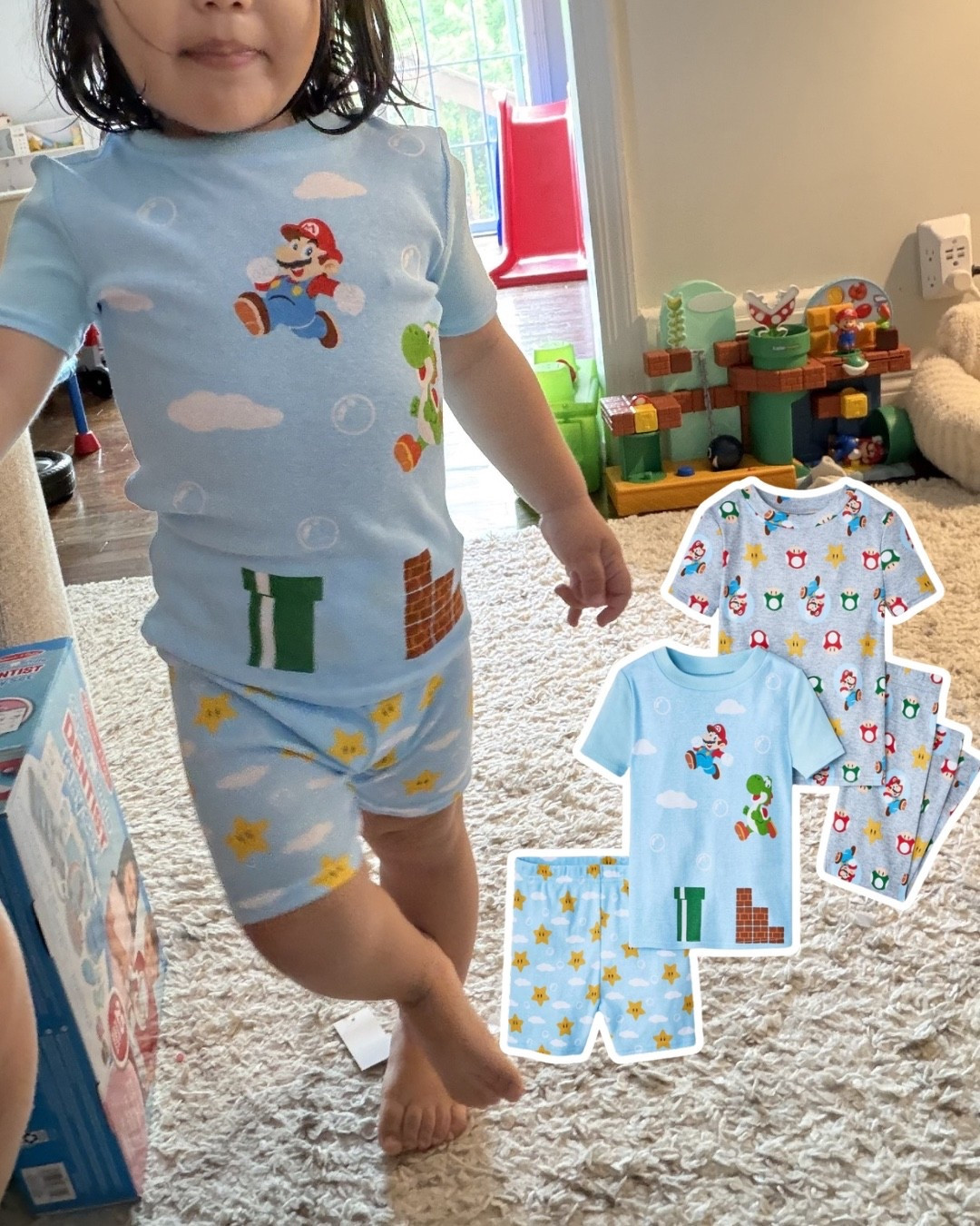 🍄super mario pajamas!! Love that you get two in this set!! A must for the mario lovers 🥰

#LTKKids #LTKBaby #LTKmomlife