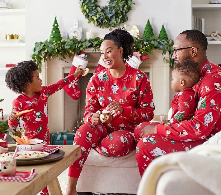 Rudolph® Family Pajama Collection | Pottery Barn Kids