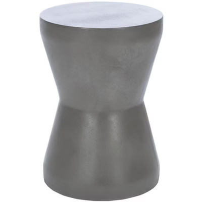 Torre Accent Stool - Indoor/Outdoor - VNN1001 - Gray - Safavieh | Target