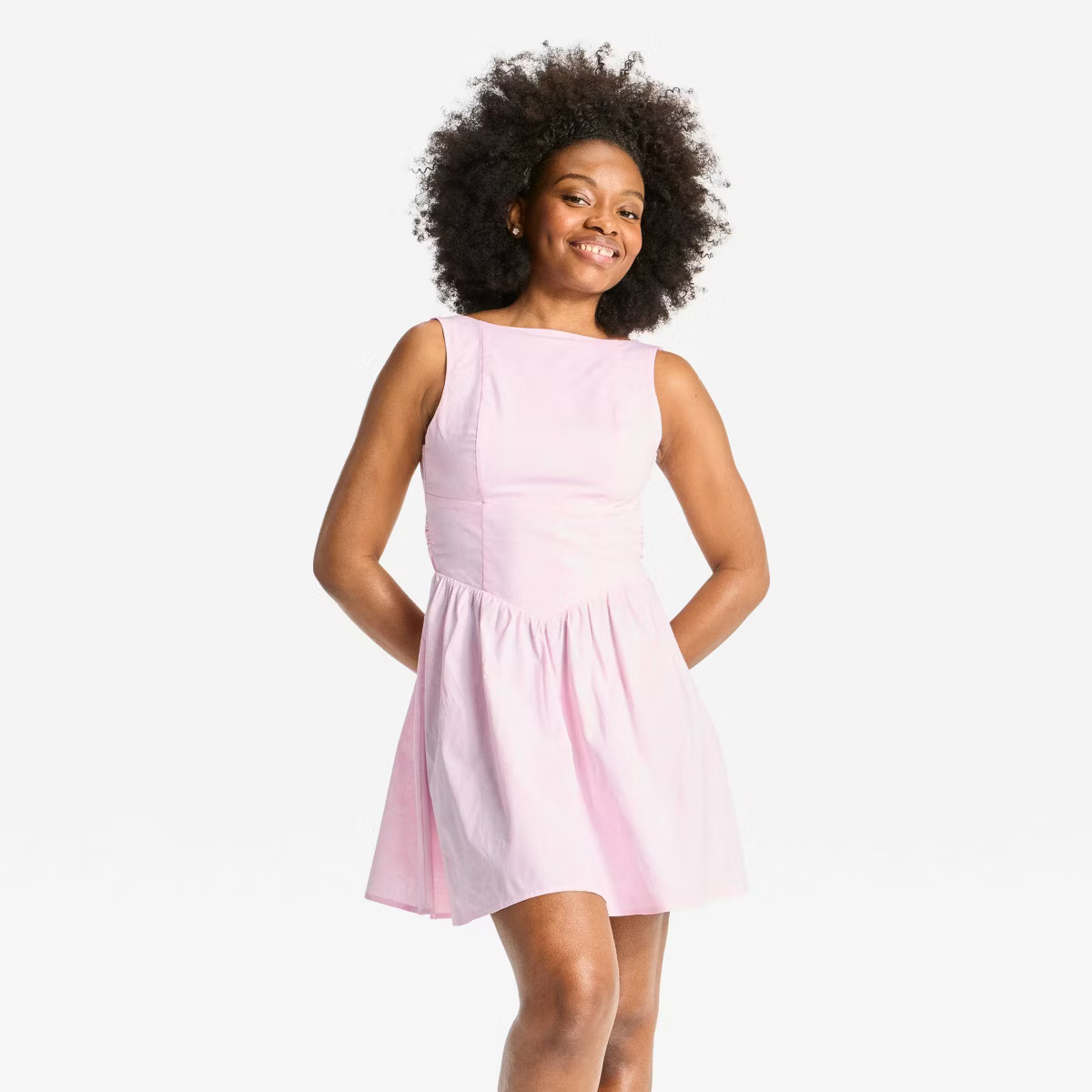 Women's Bow Back Mini A-Line Dress - Wild Fable™ | Target