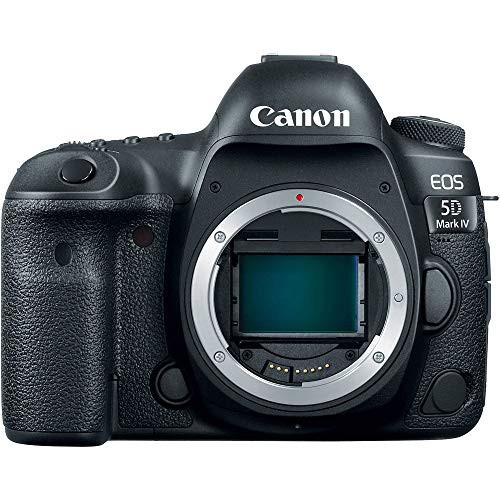Canon EOS 5D Mark IV Digital SLR Camera (Body Only), Full-Frame DSLR Camera, 30.4 Megapixel CMOS Sensor, 4K Video, Content Creator Camera, EF Mount, Black | Amazon (US)