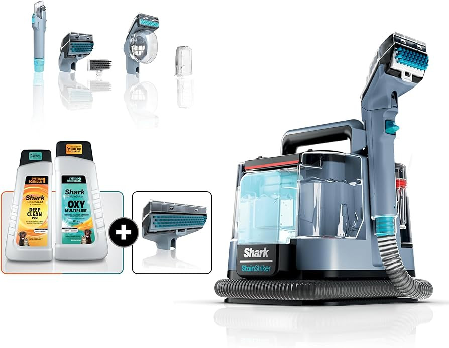 Shark PX202BRN StainStriker Portable Spot, Stain, & Odor Eliminator for Carpets, Area Rugs, Uphol... | Amazon (US)
