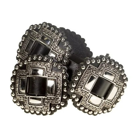 Roper Womens Cross Concho Belt S Black | Walmart (US)