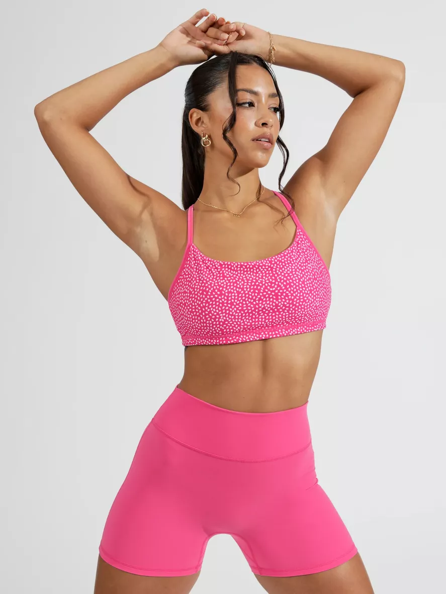 Reversible Sports Bra - Miami Vice and Miami Bossy Print curated