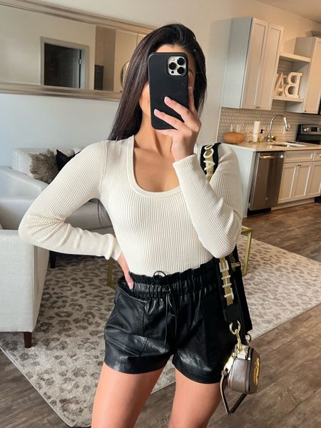 style inspo | daily style inspo | casual fall style | fall inspo | style inspo 2022 | ootd ideas | fall aesthetic | leather shorts | fall shoes | fall booties | fall bodysuits | long sleeve bodysuits | sweaters | cropped sweaters | affordable fall fashion | fall 2022 fashion inspo | fall 2022 outfit inspo | minimal outfit | neutral aesthetic | capsule wadrobe | classy outfit | neutral closet |minimal aesthetic | aesthetic feed | capsule closet | fall workwear | neutral closet | amazon fall fashion | amazon finds | amazon fall | amazon fashion | amazon sweaters | amazon fall clothes

#LTKSeasonal #LTKstyletip #LTKsalealert