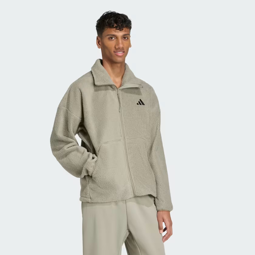 City Tech High Pile Fleece Full-Zip Jacket | adidas (US)