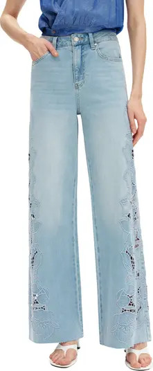 Bayeas High Waist Wide Leg jeans | Nordstrom | Nordstrom