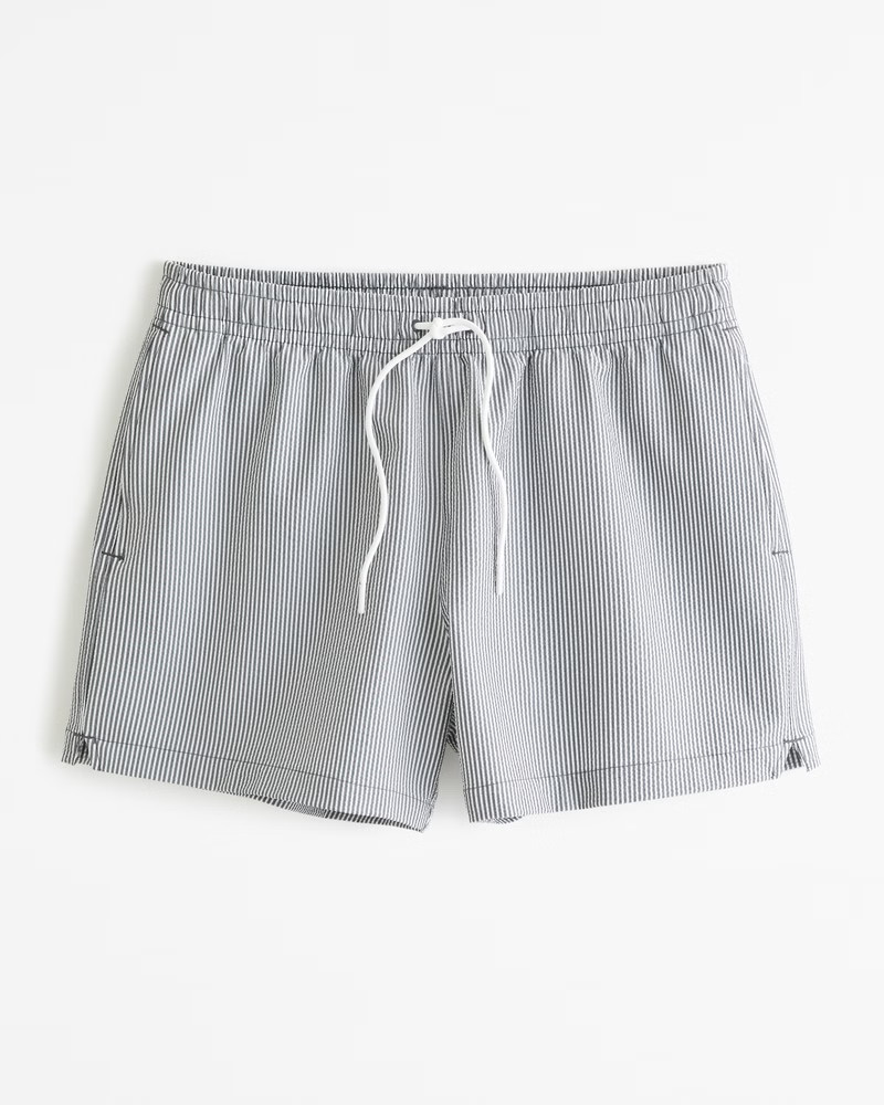 Pull-On Seersucker Swim Trunk | Abercrombie & Fitch (US)