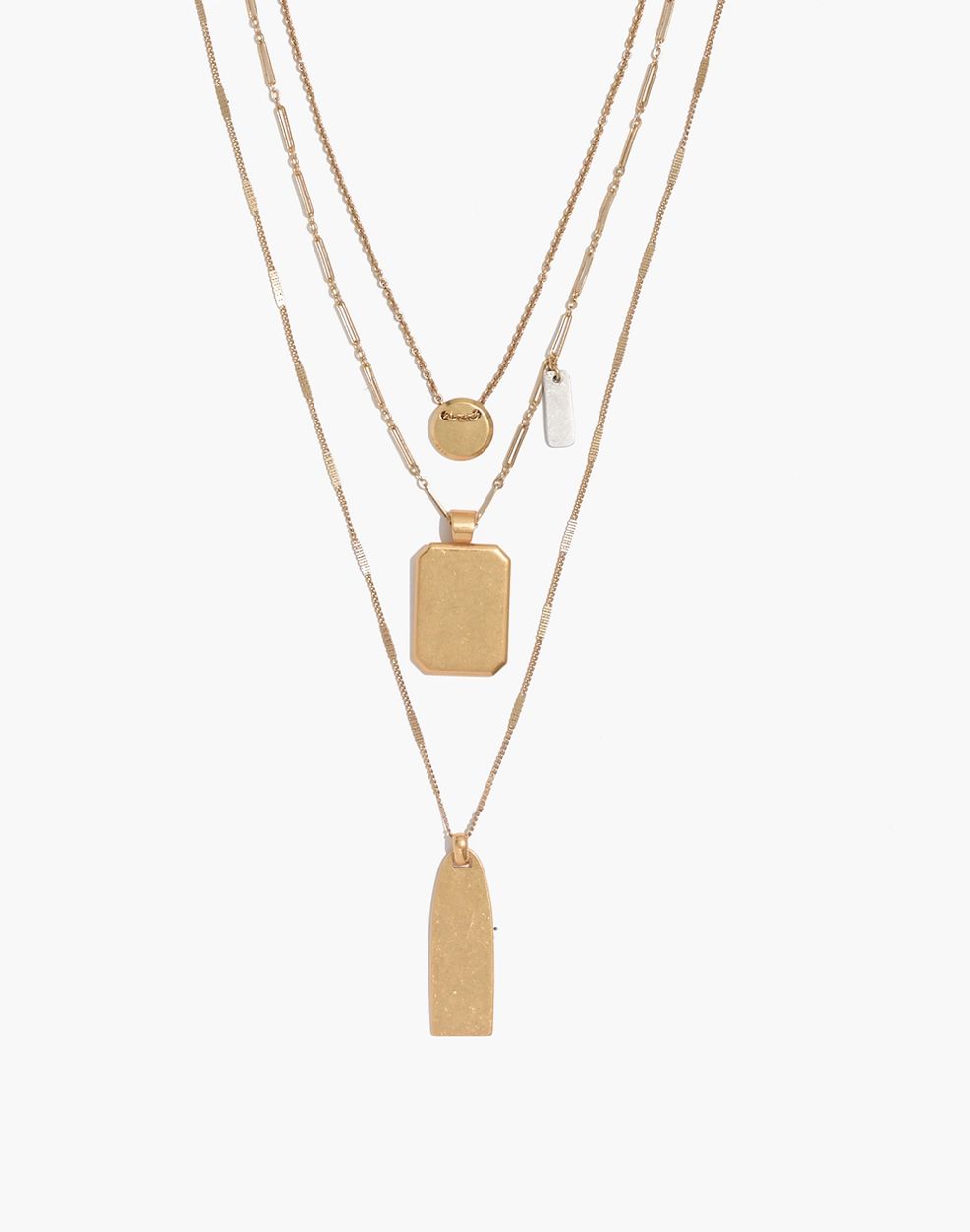 Treasure Pendant Necklace Set | Madewell