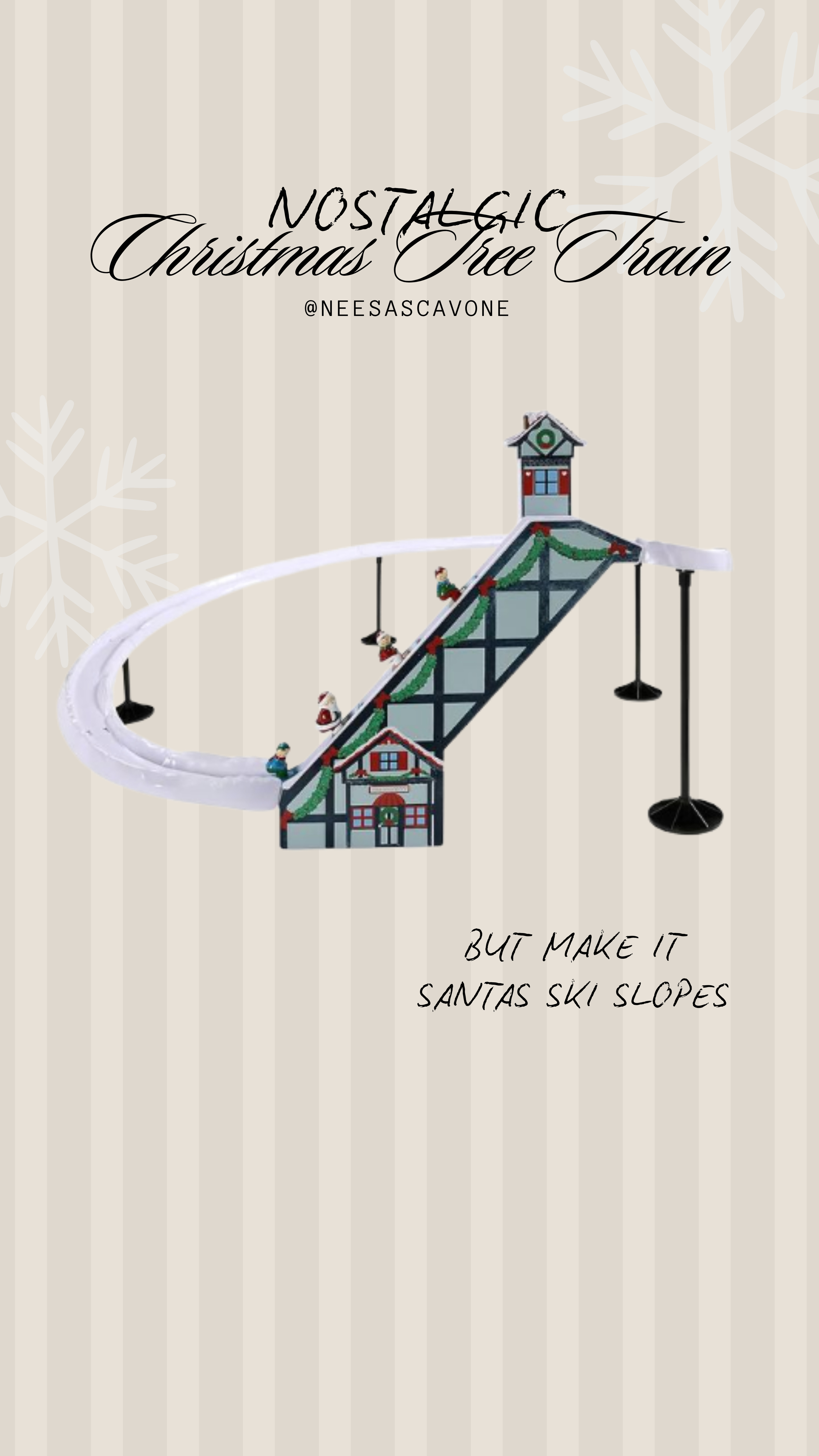Nostalgic Christmas tree decor, but make it Santa’s ski slopes! 🎄🎅🏼 This Christmas tree ski slope decoration brings such a playful, vintage-inspired touch to your holiday setup. A sweet idea for a family Christmas tree! Shop the find below. ✨

#ChristmasTreeDecor #ChristmasDecor #HolidayDecor #NostalgicChristmas #VintageInspiredChristmas #ChristmasTreeAccessories #SantasSkiSlope #ChristmasDecoratingIdeas #LTKHoliday #LTKHome 

 #LTKSeasonal #LTKHome #LTKKids