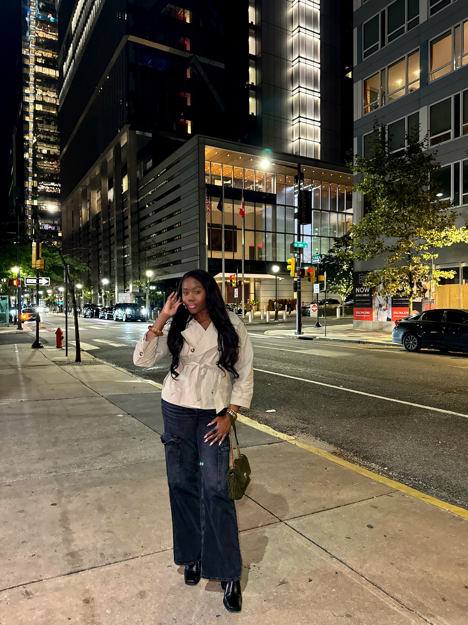 Trench and city lights fall outfit 

#LTKItBag #LTKStyleTip #LTKSeasonal