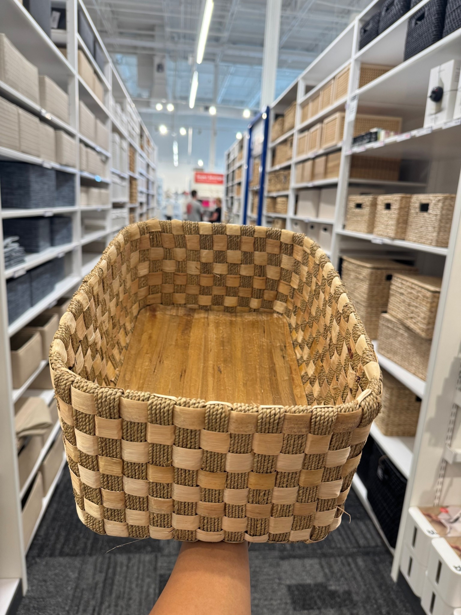 Banana leaf Checkerboard Storage bin, Home decor, Storage solution, Decorative bins and baskets.

#LTKSeasonal #LTKHome #LTKFindsUnder100