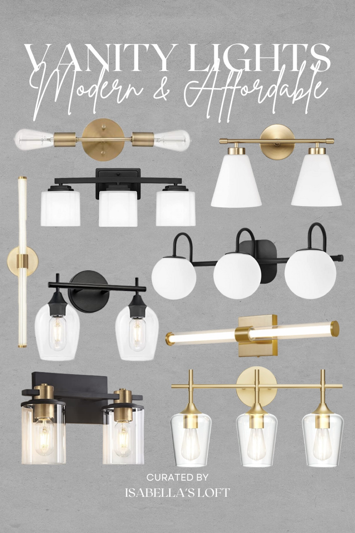 Vanity Lights Modern & Affordable

Media Console, Living Home Furniture, Bedroom Furniture, stand, cane bed, cane furniture, floor mirror, arched mirror, cabinet, home decor, modern decor, mid century modern, kitchen pendant lighting, unique lighting, Console Table, Restoration Hardware Inspired, ceiling lighting, black light, brass decor, black furniture, modern glam, entryway, living room, kitchen, bar stools, throw pillows, wall decor, accent chair, dining room, home decor, rug, coffee table

#LTKFind #LTKhome #LTKbump