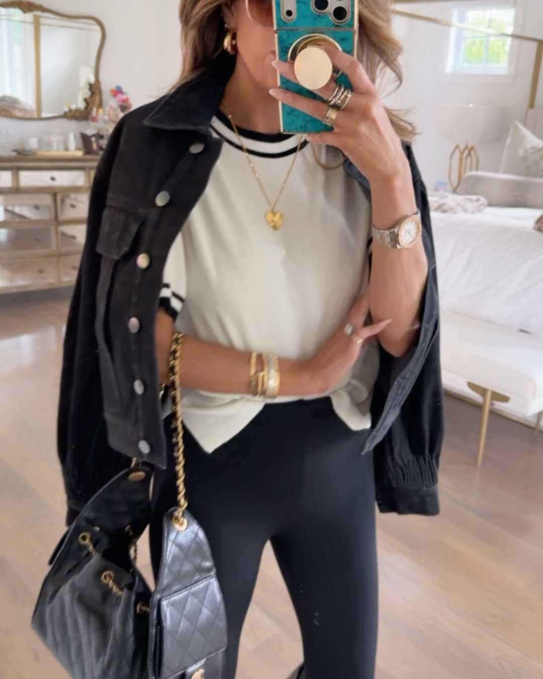 The jacket is size small and the top is size small! The jacket is sooooo cute!!!! The boots are an NSALE MUST  

#LTKSaleAlert #LTKootd #LTKmomlife