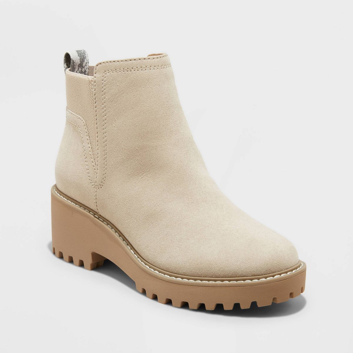 Women's Taci Ankle Boots - Universal Thread™ Light Taupe 6 | Target