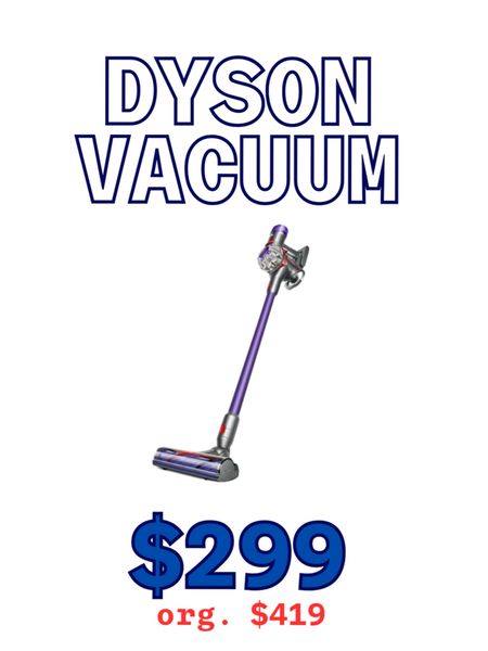 Dyson Cordless Vacuum *ON SALE*

now: $299 / org. $419

#LTKHome #LTKSaleAlert #LTKGiftGuide