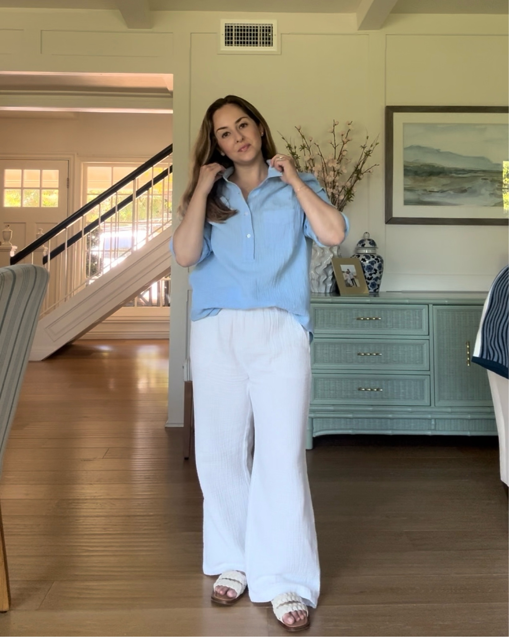 Summer outfits cotton gauze and linen 

#LTKstyletip #LTKSeasonal #LTKshoecrush