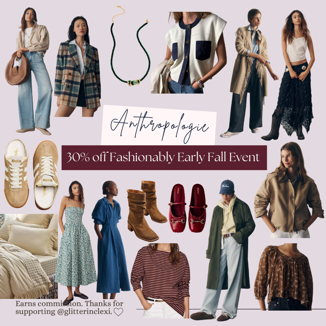 Anthropologie Sale on new fall items 

 #LTKSaleAlert
