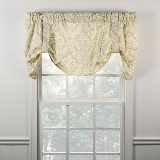 Ellis Curtain Donnington Lined Tie Up Valance | Walmart (US)