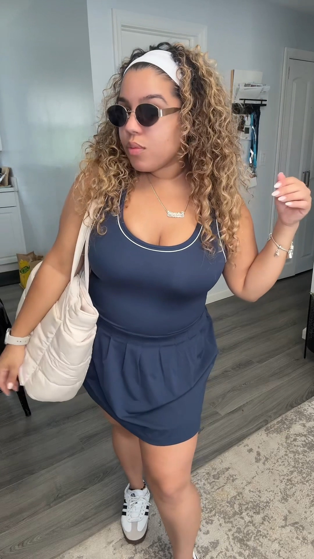 Sporty dress look 

#LTKItBag #LTKMidsize #LTKActive