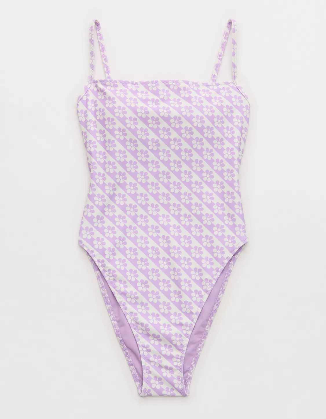 High Cut Scoop One Piece Swimsuit | Aerie