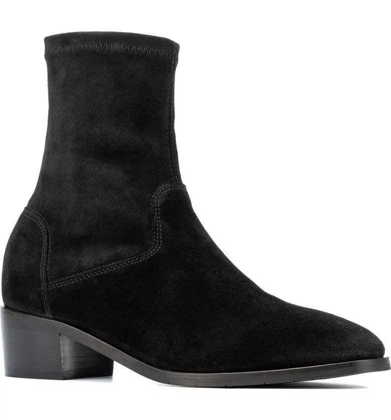 Renza Block Heel Zip Bootie (Women) | Nordstrom