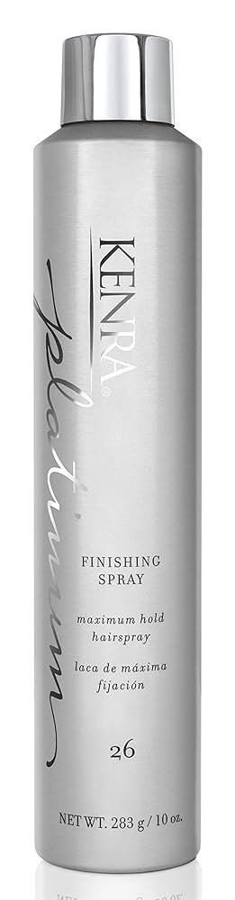 Kenra Professional Platinum Finishing Spray 26 | Maximum Hold Hairspray | Fast-drying, Non-Flakin... | Amazon (US)