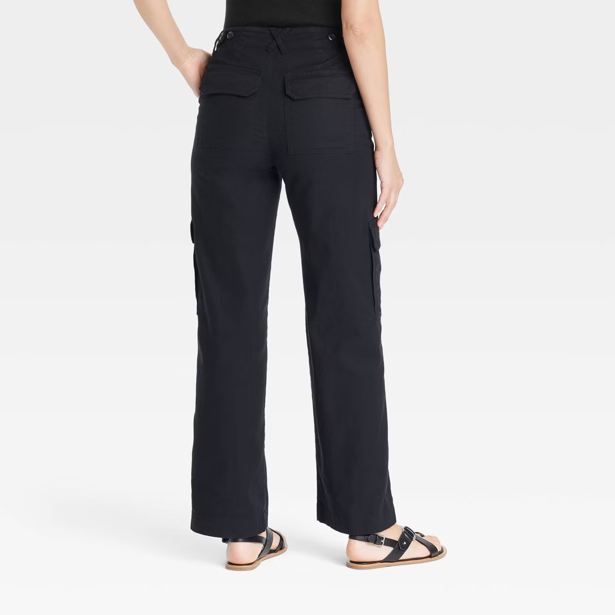 Women's Mid-Rise Straight Leg Utility Cargo Pants - Universal Thread™ | Target