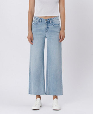 Women's High Rise Wide Leg Jeans | Macy's