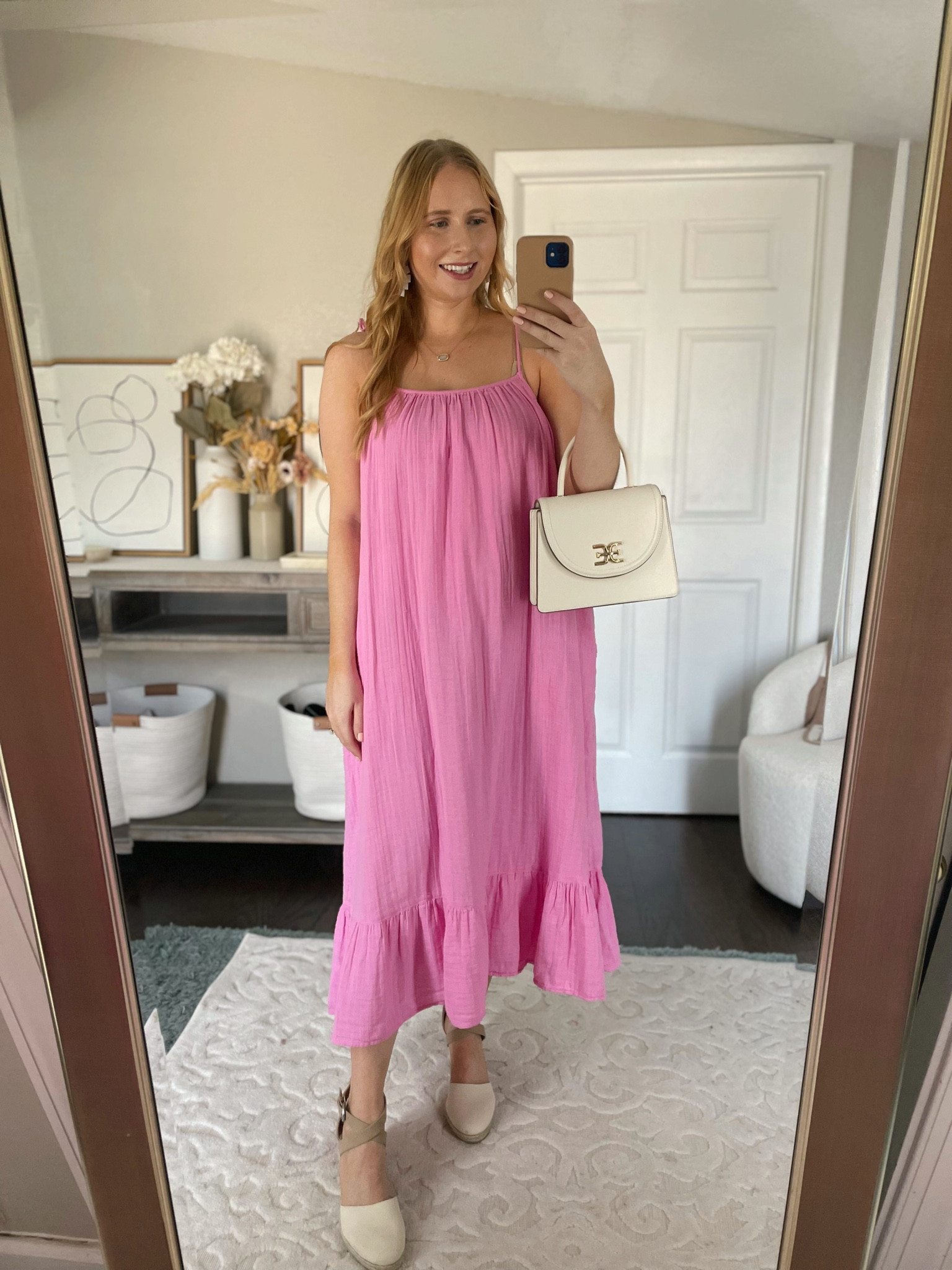 Dress: size Medium 
New Walmart pink midi dress for summer ✨💝

📲 Be sure to hit the (+) FOLLOW button so you don’t miss out on anymore trendy + inexpensive outfit ideas from me!

#walmartfinds #woahwaitwalmart #walmartshopping #walmartshares #walmartfashion #walmartstyles #walmartfavorites #walmarthaul #ltkfind #ltkstyle #ltkblogger #ltkfashion #ltkspring #ltkspringsale #ltkfind #ltkworkwear #ltkcurves 

Walmart shopping • Walmart fashion • Walmart finds • Walmart outfit • time and tru • time and tru fashion • Walmart style • Walmart shopping • free assembly • free assembly style • casual outfit • casual style • trendy fashion • spring outfit • summer outfit • summer style • summer outfit idea • affordable fashion • fashion inspo • outfit inspo • outfit ideas • girly outfit • girly aesthetic • neutral fashion • Pinterest girl • Pinterest outfits • reels ideas • outfit inspiration • fashion reels • style reels • coastal grandmother • coastal grandmother outfit • coastal chic outfits • chambray shorts • preppy style • preppy outfit 


#LTKunder50 #LTKFind #LTKSeasonal