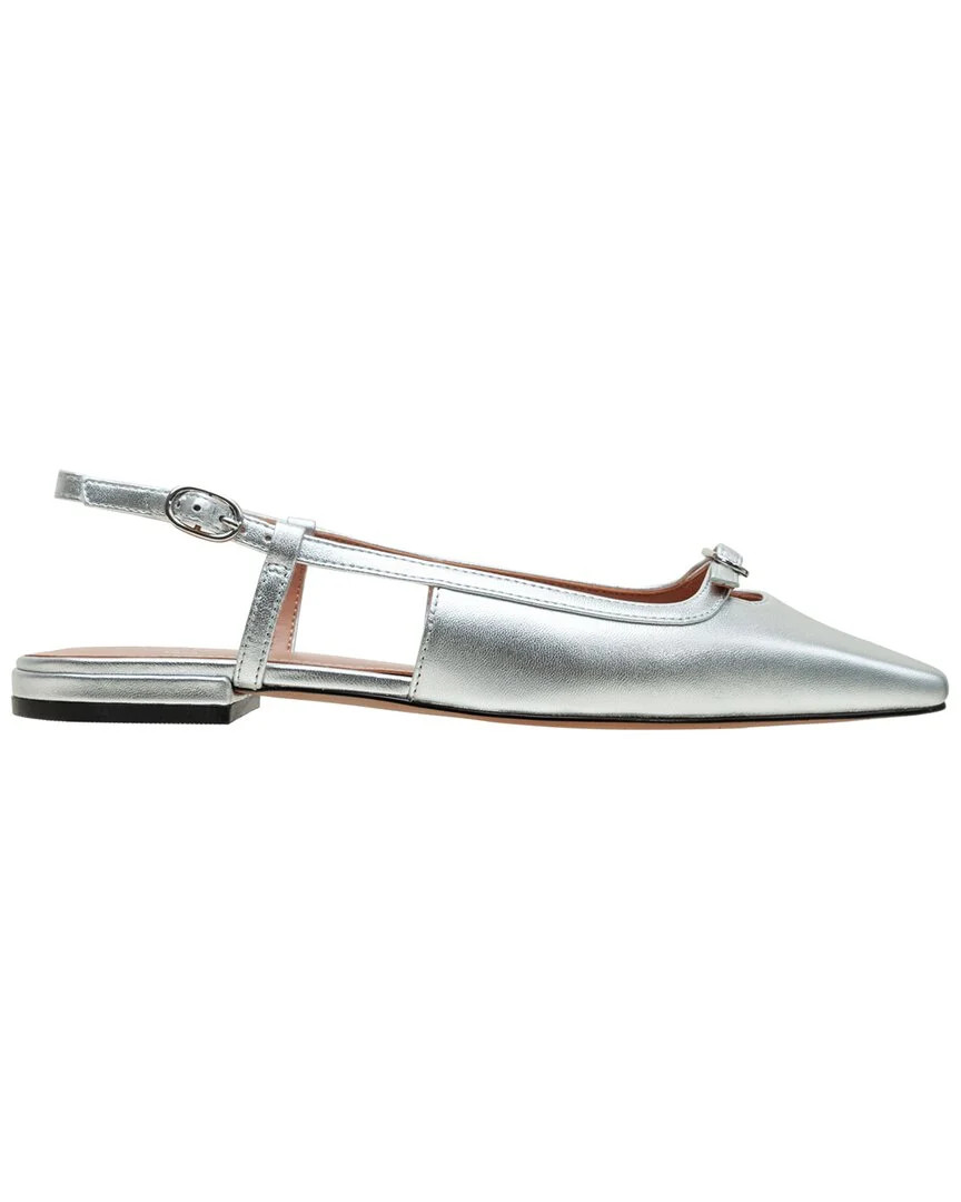 LINEA Paolo Cassidy-L Leather Slingback Flat | Shop Simon