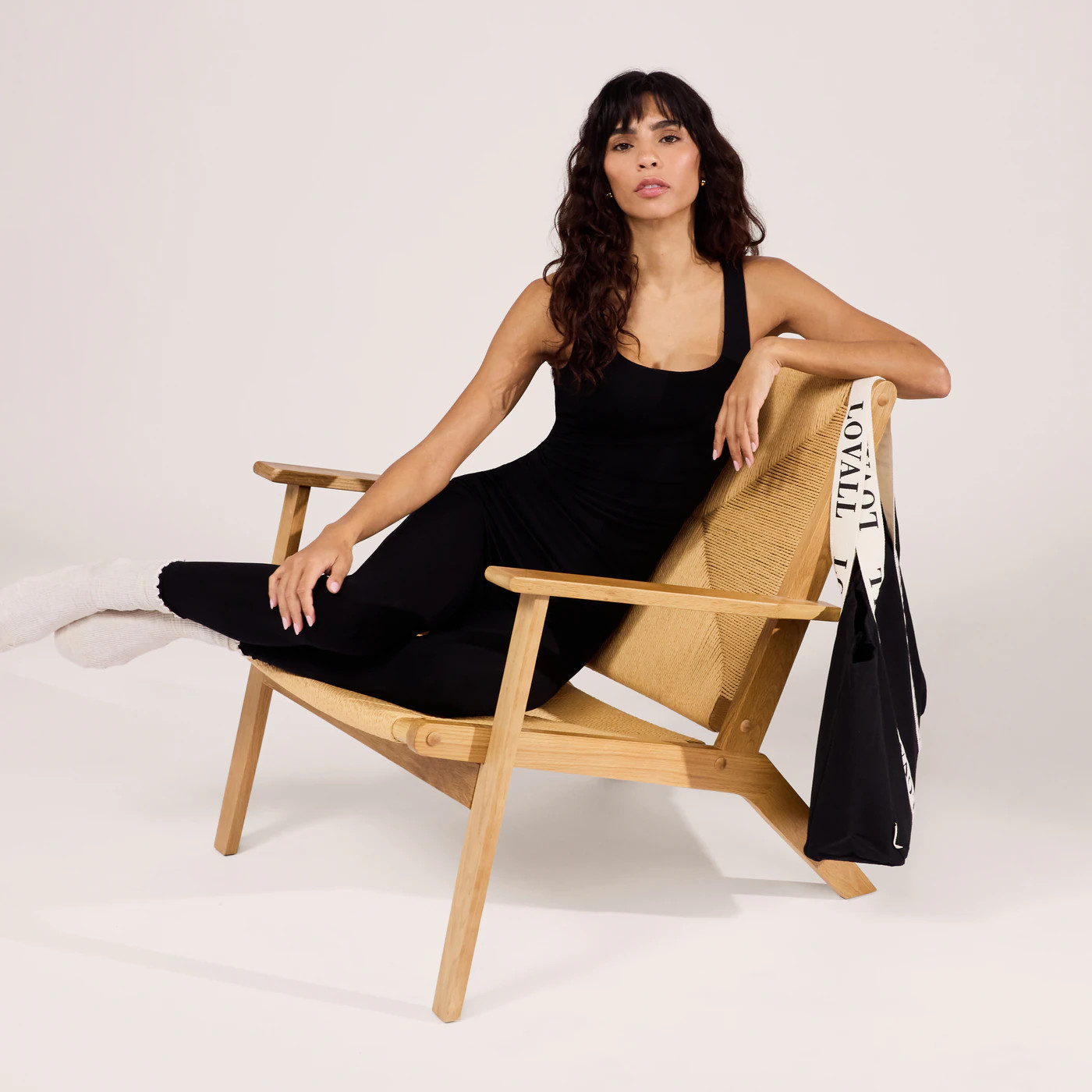Lightweight Everyday Tank Top | Black | LOVALL