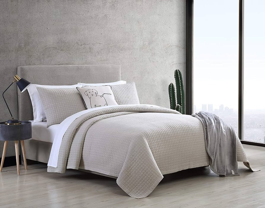 ED Ellen DeGeneres | Sleep Soft Collection | Quilt Set - Soft & Cozy Brushed Microfiber, Reversib... | Amazon (US)